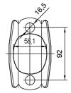 Catalizzatore per HONDA CIVIC 1.5i 16V Coupé 1493 cc 101 cv D15B7 1.5i 16V Coupé 101cv (8/93>12/96)