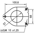Catalizzatore per HONDA ACCORD 2.4i 16V 2354 cc 190 cv K24A3 2.4i 16V 190cv (2/03>5/08)