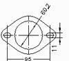 Catalizzatore per MAZDA MX5 1.6i 16V 1598 cc 116 cv 1.6i 16V 116cv (1/90>8/94)