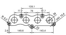 Catalizzatore per MAZDA 3 1.3i 16V 1349 cc 84 cv ZJ 1.3i 16V 84cv (4/05>6/09)