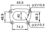 Catalizzatore per KIA PICANTO 1.0i T-GDI 12V GPF 998 cc 101 cv G3LC 1.0i T-GDI 12V GPF 101cv (3/17>5/20)