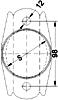 Catalizzatore per PEUGEOT 306 1.9TD 1905 cc 90 cv XUD9TE 1.9TD 90cv (4/97>5/99)