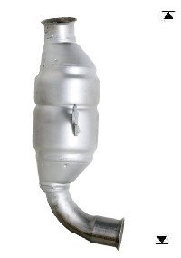 Catalizzatore per PEUGEOT 206 1.4TD HDI 1398 cc 68 cv 1.4TD HDI 68cv (01>9/05)