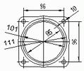 Catalizzatore per CITROËN BERLINGO 1.6i 16V 1587 cc 109 cv 1.6i 16V 109cv (9/00>)