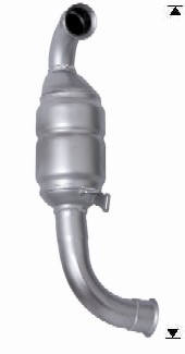 Catalizzatore per CITROËN DISPATCH 1.6TD HDI 1560 cc 90 cv 1.6TD HDI 90cv (3/07>12/10)