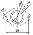 Catalizzatore per RENAULT CLIO 1.2i 1149 cc 58 cv D7F 1.2i 58cv (1/00>10/01)