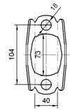 Catalizzatore per DACIA DUSTER 1.6i 16V 1598 cc 105 cv 1.6i 16V 105cv (3/10>5/15)