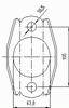 Catalizzatore per OPEL MOVANO 2.5D 2499 cc 80 cv S8U 2.5D 80cv (10/97>01)