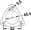 Catalizzatore per SEAT MARBELLA 0.9 41cv