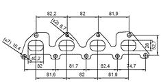 Catalizzatore per SEAT ALTEA 1.4i 16V 1390 cc 86 cv 1.4i 16V 86cv (11/06>5/11)
