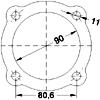 Catalizzatore per AUDI A3 1.8i 20V Turbo 1781 cc 150 cv AUM 1.8i 20V Turbo 150cv (5/00>6/03)