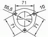 Catalizzatore per VOLKSWAGEN TRANSPORTER 2.0i 1968 cc 84 cv AAC 2.0i 84cv (1/96>00)