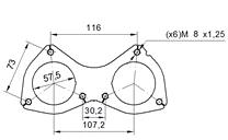 Catalizzatore per AUDI TT Quattro 3.2i V6 3189 cc 250 cv BHE Quattro 3.2i V6 250cv (7/03>6/06)