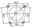 Catalizzatore per AUDI A4 2.0i TFSI 16V 1984 cc 180 cv CDNB 2.0i TFSI 16V 180cv (6/08>11/11)