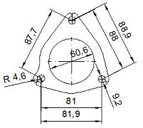 Catalizzatore per AUDI A4 Quattro 3.0i TFSI V6 24V 2995 cc 272 cv CMUA 3.0i TFSI V6 24V 272cv (9/12>6/14)