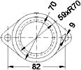 Catalizzatore per BMW 535i V8 3498 cc 235 cv V8 235cv (7/96>9/98)