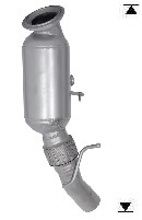 Catalizzatore per BMW X1 16Si 1.6i 16V 1592 cc 143 cv 16Si 1.6i 16V 143cv (3/11>6/15)