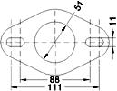 Catalizzatore per FIAT PUNTO 55 1.1i 1108 cc 55 cv 55 1.1i 55cv (10/93>5/97)