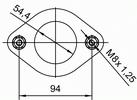 Catalizzatore per FIAT MULTIPLA 1.6i 16V 1581 cc 103 cv 182A4000 1.6i 16V 103cv (10/98>8/00)