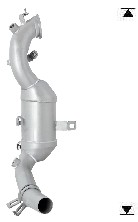 Catalizzatore per ALFA ROMEO MI-TO 0.9i 8V 875 cc 85 cv 0.9i 8V 85cv (7/11>12/13)
