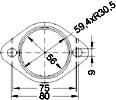 Catalizzatore per MERCEDES C240 2398 cc 170 cv 170cv (6/97>5/00)