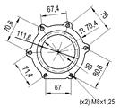 Catalizzatore per NISSAN MURANO 3.5i V6 24V 3498 cc 234 cv VQ35DE 3.5i V6 24V 234cv (2/05>6/08)