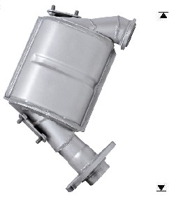 Catalizzatore per SUZUKI GRAND VITARA 1.9TD DDIS DPF 1870 cc 129 cv F9Q 1.9TD DDIS DPF 129cv (10/05>)