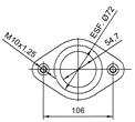 Catalizzatore per SUZUKI GRAND VITARA 1.6i 16V 1590 cc 94 cv G16B 1.6i 16V 94cv (5/99>2/05)