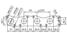 Catalizzatore per SUZUKI JIMNY 1.3i 16V 1328 cc 86 cv M13A 1.3i 16V 86cv (1/11>)