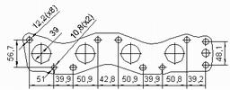 Catalizzatore per SUZUKI SWIFT 1.6i 16V 1586 cc 125 cv M16A 1.6i 16V 125cv (6/06>)