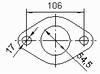 Catalizzatore per SUZUKI SWIFT 1.6i 16V 1586 cc 125 cv M16A 1.6i 16V 125cv (6/06>)