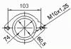 Catalizzatore per TOYOTA RAV 4 2.0TD D4D 1995 cc 116 cv 2.0TD D4D 116cv (5/01>)