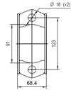 Catalizzatore per TOYOTA HIACE 2.5TD 2494 cc 95 cv 2KDFTV 2.5TD 95cv (8/01>10/11)