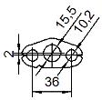 Catalizzatore per CITROËN C1 1.0i 12V 998 cc 69 cv 1.0i 12V 69cv (5/14>5/15)