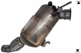 FAP / DPF per BMW 118D 2.0TD DPF 1995 cc 122 cv 2.0TD DPF 122cv (8/04>12/06)