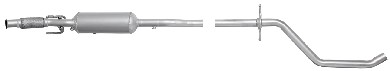 FAP / DPF per CITROËN C5 2.0TD HDI DPF 1997 cc 136 cv 2.0TD HDI DPF 136cv (7/10>12/11)