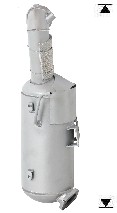 FAP / DPF per CHEVROLET AVEO 1.3TD CDTI 16V DPF 1248 cc 75 cv LDV 1.3TD CDTI 16V DPF 75cv (7/11>12/15)