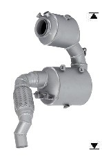 FAP / DPF per BMW-MINI CLUBMAN One D 1.6TD DPF 1598 cc 90 cv One D 1.6TD DPF 90cv (3/10>12/15)
