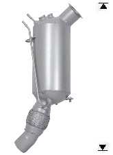 FAP / DPF per BMW 118D 2.0TD DPF 1995 cc 136 cv 2.0TD DPF 136cv (7/11>3/18)