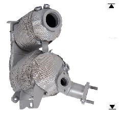 FAP / DPF per HYUNDAI i30 1.6TD CRDI DPF 1598 cc 95 cv D4FE 1.6TD CRDI DPF 95cv (12/17>5/20)