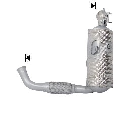 FAP / DPF per FORD KUGA 1.5TD TDCI Eco Blue DPF 1499 cc 120 cv ZTDA 1.5TD TDCI Eco Blue DPF 120cv (1/20>)