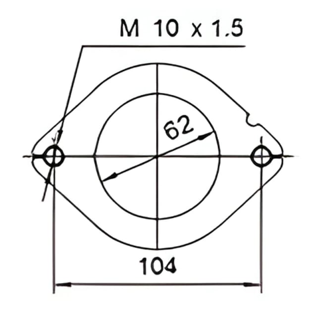 Catalizzatore per Mazda 5 1.8i 16V 116cv