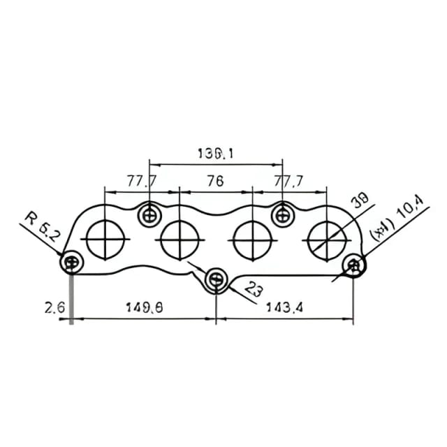 Catalizzatore per Mazda 3 1.6i 16V 105cv