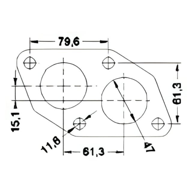 Catalizzatore per Audi A4 1.8i 20V 125cv