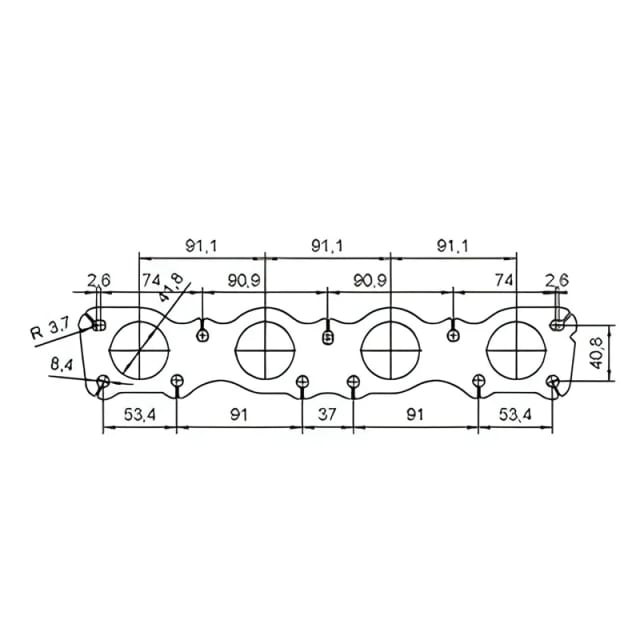 Catalizzatore per BMW 116I 1.6i 16V 122cv