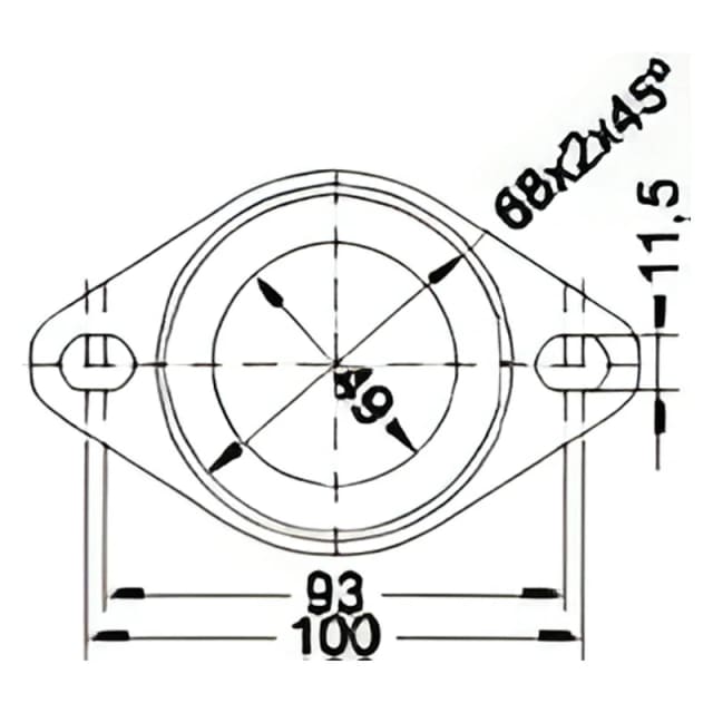 Catalizzatore per Daihatsu Feroza 1.6i 16V 95cv