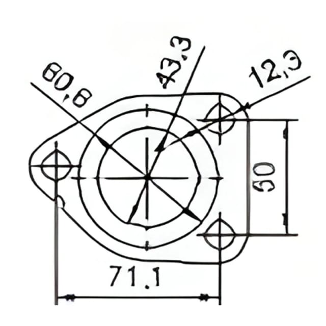 Catalizzatore per Daihatsu Terios 1.3i 16V 4x4 83cv
