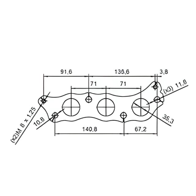Catalizzatore per Lexus IS200 2.0i 24V 155cv