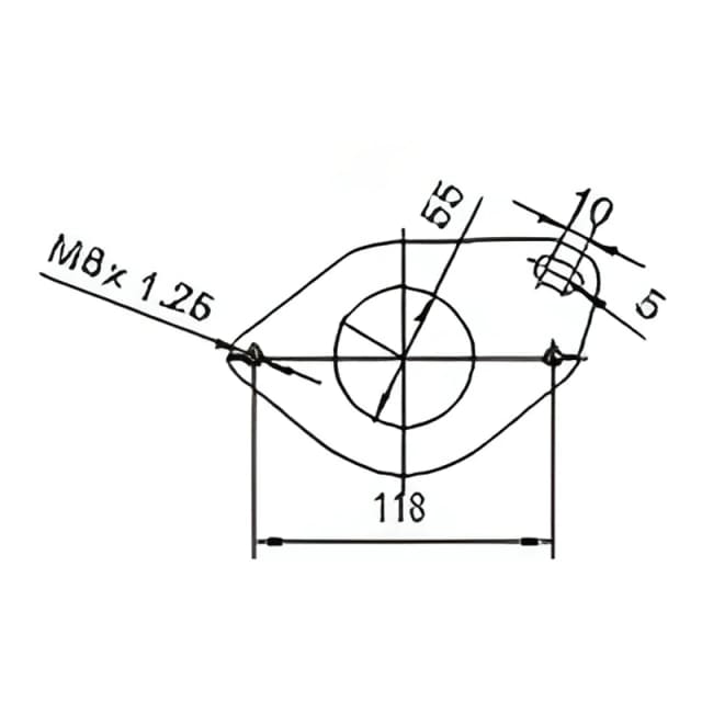 Catalizzatore per Nissan Kubistar 1.5TD DCI 57cv