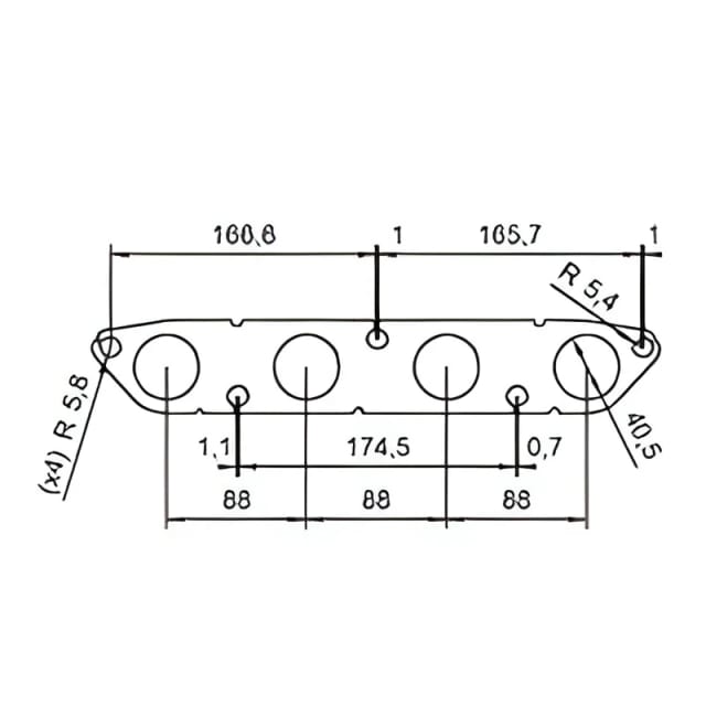 Catalizzatore per MG Rover MG Zr 1.4i 16V 103cv